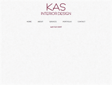 Tablet Screenshot of kasinteriors.com